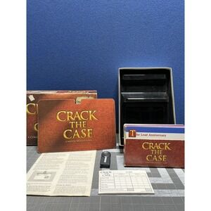 Crack The Case A Compelling Game of Mini-Mysteries Milton Bradley 1993
